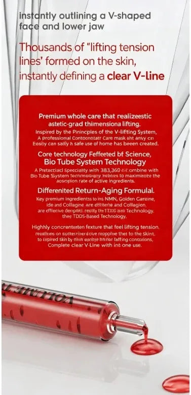Volume Lift Pro V-Line Lifting Mask – Firming, Tightening & Hydrating Facial Mask