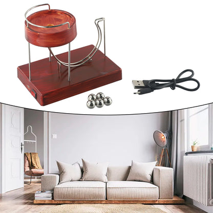 Art Perpetual Motion Machine Plastic Art Motion Inertial Automatic Creative Infinite Jumping Table Toy Home Table Decoration