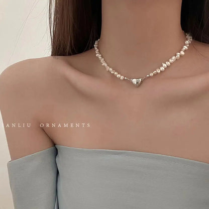 Sweet Kpop Colored Zircon Square Rhinestone Pendant Necklace For Women Y2K Korean Fashion Hoop Metal Choker Collar Jewelry Gift