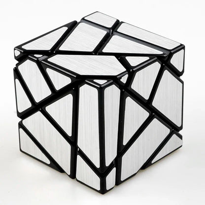 Lefun FangCun Ghost 6cm Cube Magico 3x3 Strange-shape Cube Magic Puzzle Hollow Sticker SpeedCube Educational Toys Ghost Cube