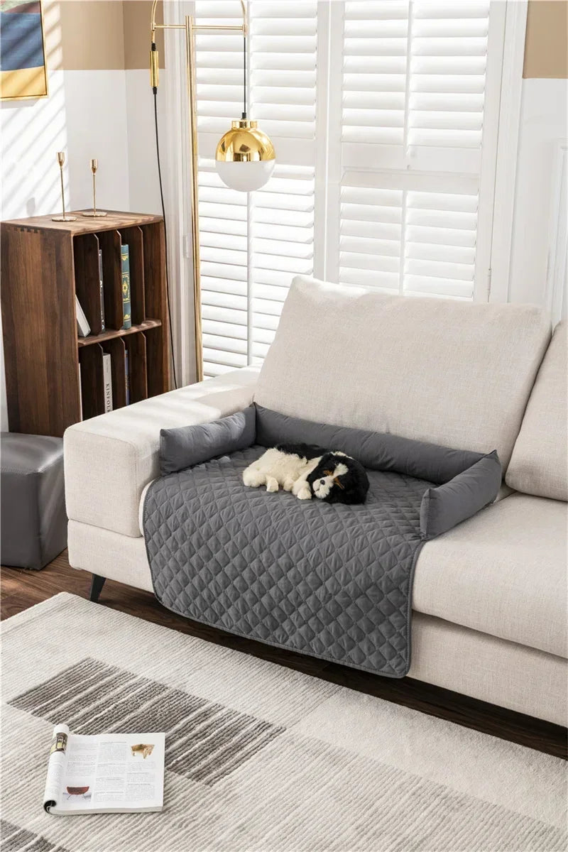 Anti-dirty Pet Sofa Mat Waterproof Anti-slip Dog Cat Couch Slipcover for Living Room Pet Bed Washable Dog Bed Pad Protector Home