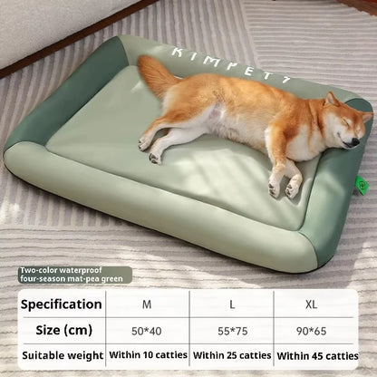 Cats Beds Summer Cooling Pet Bed Large Dog Baskets Pets Dogs Accessories Small Products Medium Accessory Fluffy Bad Puppy Sofa