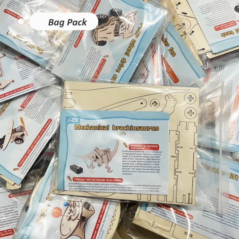 DIY Wireless Walkie-talkie Model Science Toys for Kids Physics Experimental Tool Kit Children Educational Toys School Supply