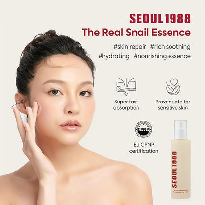 Seoul 1988 Korean Skin Care Set Snail Mucin Eye Contour Care Vitamin C Retinol Dark Circles Removal Seoul 1988 Korean Cosmetics