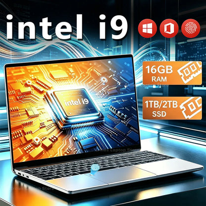 15.6" Gaming Laptop – Intel Core i9-10980HK/i9-9900U, 16GB RAM, 2TB SSD, Fingerprint, Windows 11