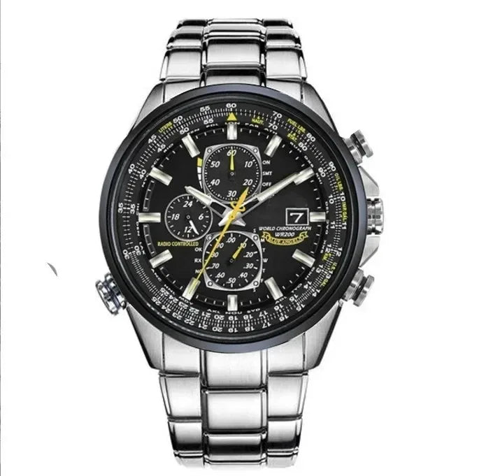 CITIZEN Men Watches Luxury Trend Quartz Calendar Waterproof Multi Function Fancy Round Watch Stainless Automatic Watch
