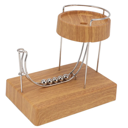 Kinetic Art Perpetual Motion Machine Desk Toy Educational Touch Switch Low Noise Stress Relief Desk Toy