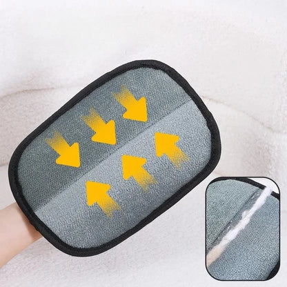 Pet Hair Remover Brush Kitten Hair Remover Gloves Deshedding Brush Glove for Dog Cat Double-Sided Fur Hair Cleaning for Carpet