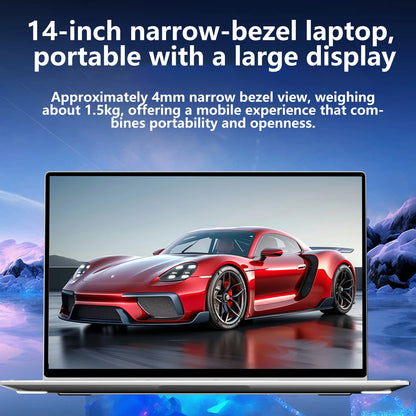 LENO 14.1" Ultra Slim Laptop – Intel 4405U, 16GB RAM, 2TB SSD, Windows 11 (2026)