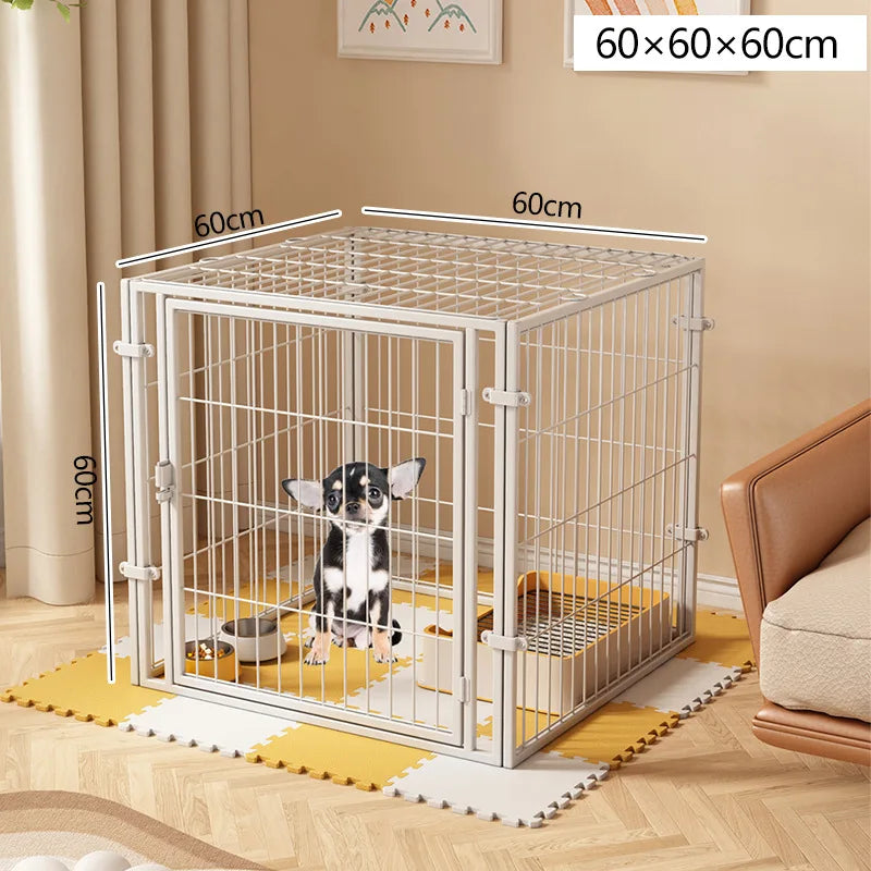 Pet Fence,Dog Cat,Indoor Small Dog,Prison Break Prevention,Dog Nest,Dogs Cage,Home Use,Extra Large,Thickened, Reinforced Cage
