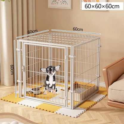 Pet Fence,Dog Cat,Indoor Small Dog,Prison Break Prevention,Dog Nest,Dogs Cage,Home Use,Extra Large,Thickened, Reinforced Cage