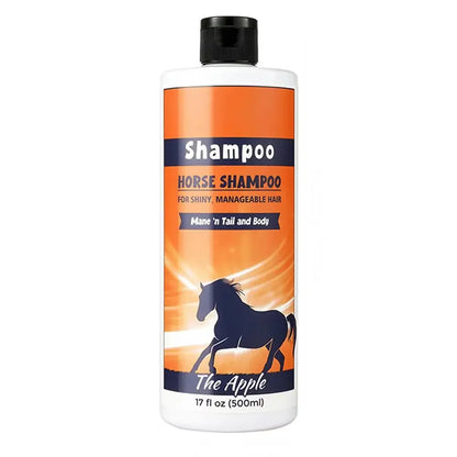 Mane And Tail Shampoo 500ml Deep Nourishing Mane And Horse Cleanser Conditioner Supplies Shower Detangler Gel Grooming Coat W8K3