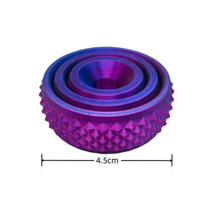 New 3D Printed Rotating Ball Toy O-Shaped Universal Fingertip Gyroscope Gravity Rotation Anxiety Relief Decompression Cool Toy