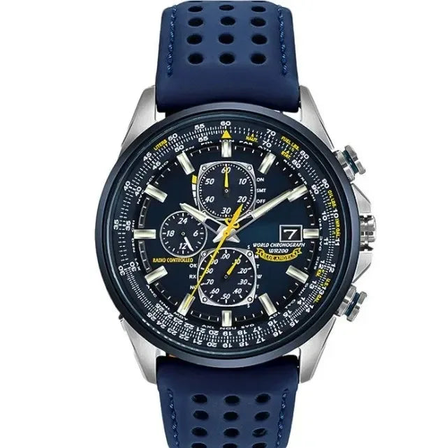 CITIZEN Men Watches Luxury Trend Quartz Calendar Waterproof Multi Function Fancy Round Watch Stainless Automatic Watch