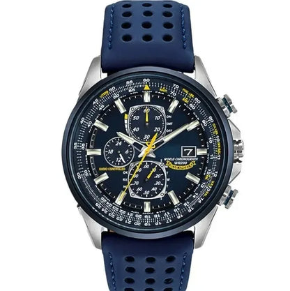 CITIZEN Men Watches Luxury Trend Quartz Calendar Waterproof Multi Function Fancy Round Watch Stainless Automatic Watch
