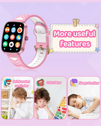 New Kids Smart Watch Child HD Touch Screen Games Smartwatch Music Watch Boy Girl Gift Children Smartwatch For IOS Android