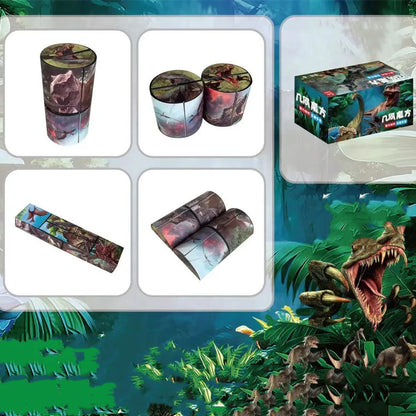 Kids Magic Cubes Games Puzzles Toys Adults Decompression Toy Change Geometric Shapes Table Game Antistress Gifts For Children