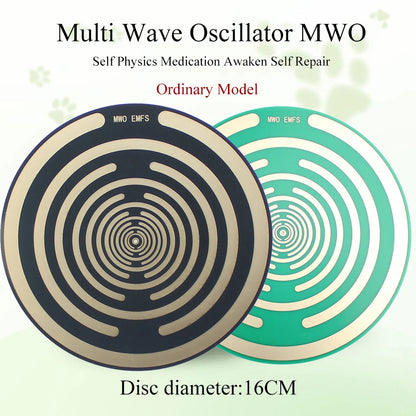 2PCS 16CM Lakhovsky's Multi Wave Oscillator MWO Ornaments Provide the Energy Polarizing Disc On Our Desk or Wall Gift