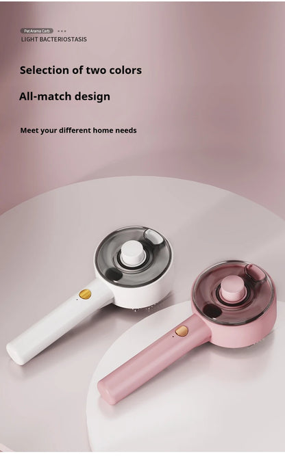 3in1 Cat Hair Brush Brush Pet Hair Remover steam Brush for Dogs Steamy Pet Brushs Anti-Static for Effective Hairs Removal Furry