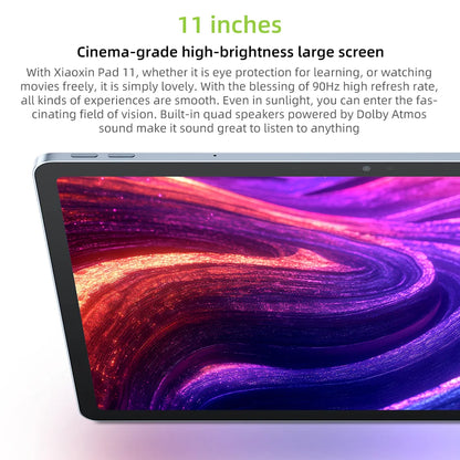 New Lenovo Xiaoxin Pad 11 (2025) AI Tablet w/ Dimensity 6300, 2.5K 11" 90Hz QHD+ Display & 7040mAh Battery, 128G 256G Android 15