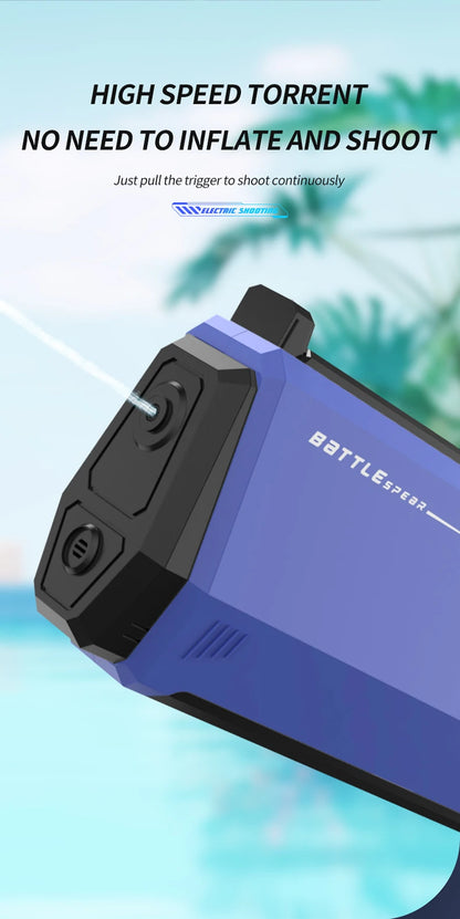 Automatically Water High Pressure Electric Water Gun Toys for Kids Summer Outdoor Pool Fight Games Children Water Toys Gift