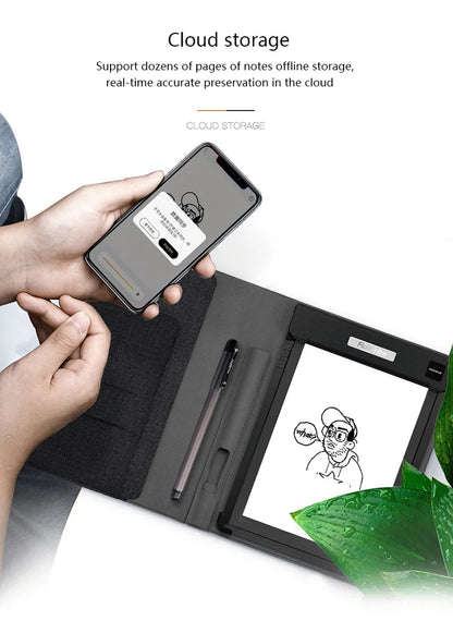 ROYOLE Bluetooth Digital Writing Pad - A5 Smart Notebook Graphics Painting Tablet Cloud Storage iOS/Android