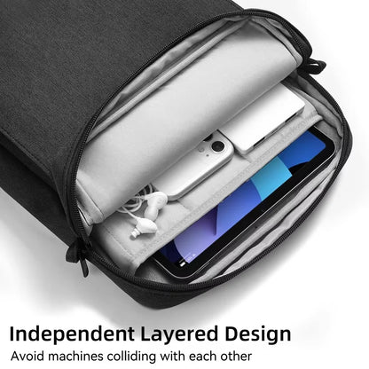 Laptop Handbag Cover For Macbook Air & Pro 11 12 13 inch Waterproof Notebook Bag For 9 to 13 inch Tablet Multi Pockets Case
