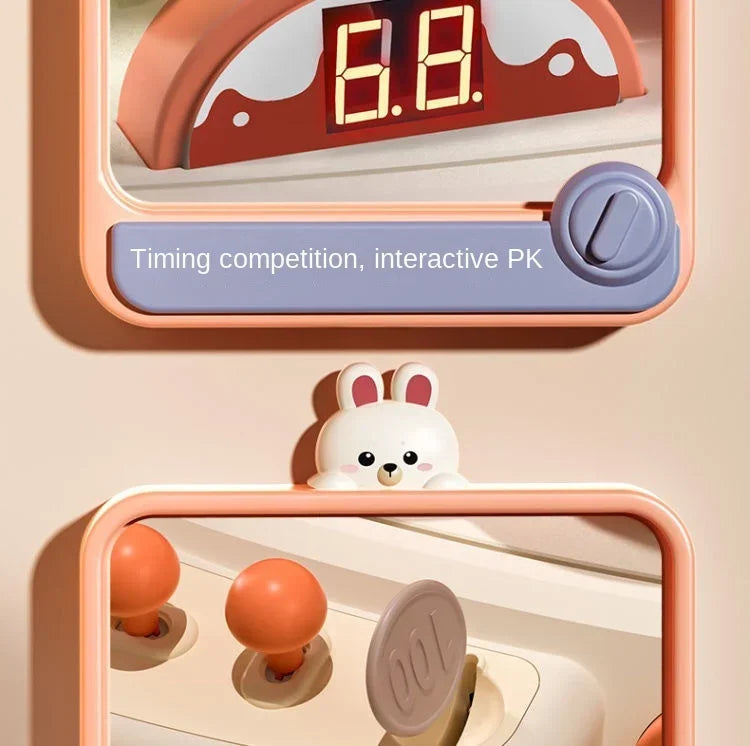 Automatic Mini Claw Machine Toys for Children Coin Operated Play Game Arcade Crane Doll Machines Kids Birthday Christmas Gifts