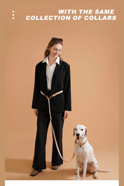 Dog Leashes Solid Durable And Super Tensile Force Dog Rope Colorful Multifunctional Luxury Handmade Leash For Medium Large Dogs