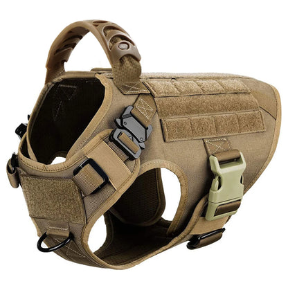 Military Large Dog Harness Pet German Shepherd Malinois Training Vest Tactical Medium Dog Harnesses Hunting For Dogs Accessories