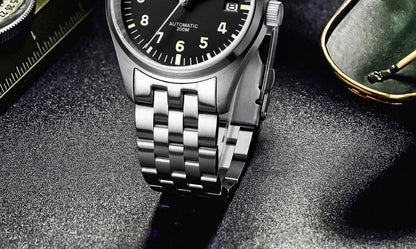 ADDIESDIVE Watches For Men Luxury Business Leisure Automatic Mechanical Men's Watch Fluorescent Waterproof NH35A 316L Stainless