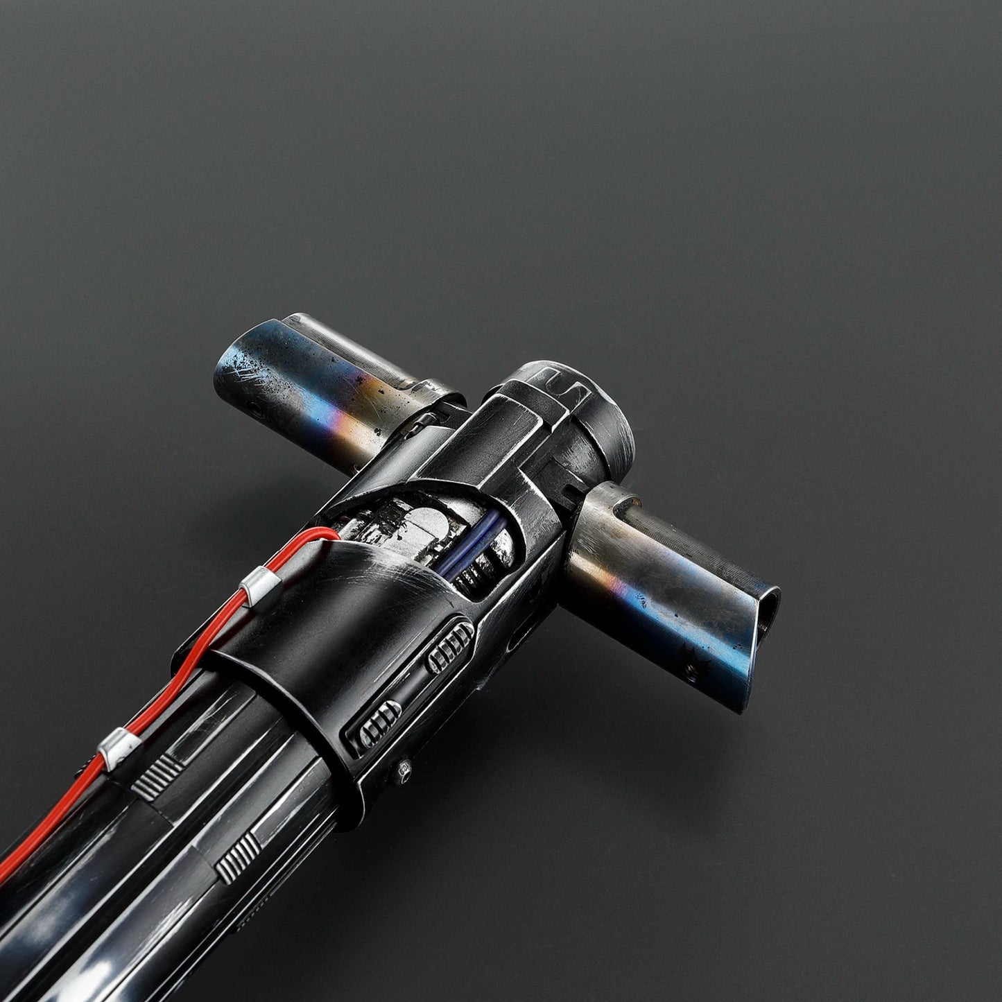 DamienSaber Kylo Ren Lightsaber Metal Hilt Force Heavy Dueling Saber Motion Control with 34 Sound Fonts Sensitive Smooth Swing
