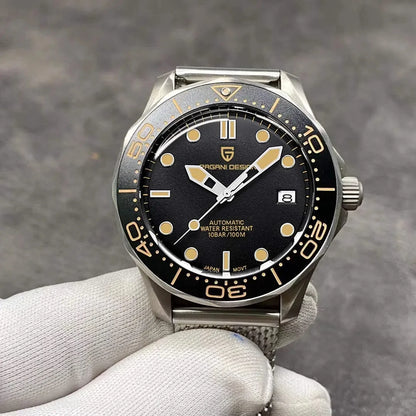 2025 New PAGANI DESIGN 007 Men's Watches Luxury Automatic Watch For Man Mechanical Wristwatches NH35 Men Gift AR Sapphire Mirror