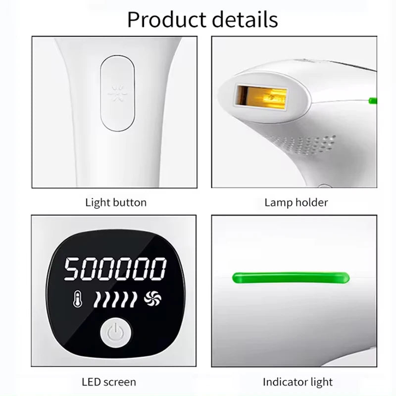 IPL Hair Removal Device Home Use Mini Portable Multifunction Woman Permanently Handle IPL Laser Machine
