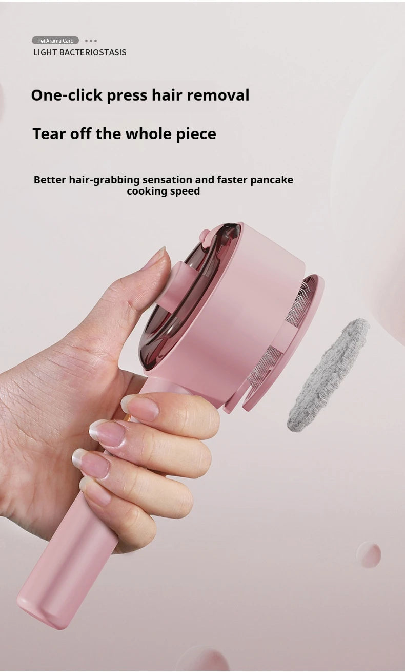 3in1 Cat Hair Brush Brush Pet Hair Remover steam Brush for Dogs Steamy Pet Brushs Anti-Static for Effective Hairs Removal Furry