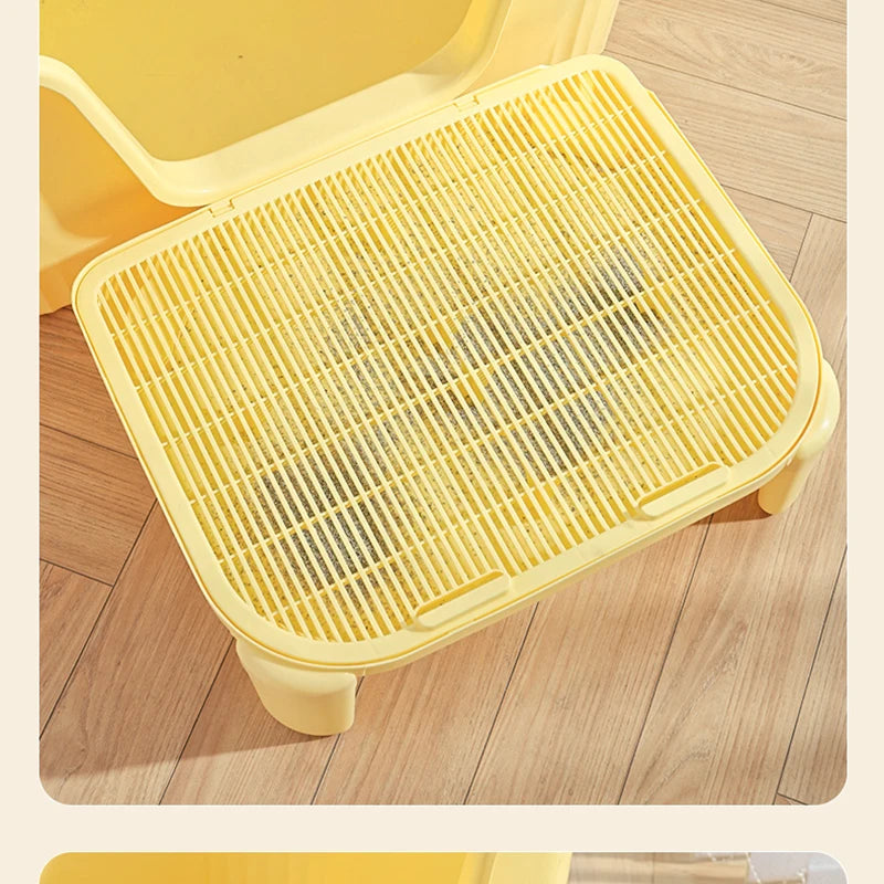 HOOPET Cats Litter Mat Anti-splashing Double Layer Pet Cat Litter Box Pet Washable Pads For Cats Durable Cleaning Mat Supplies