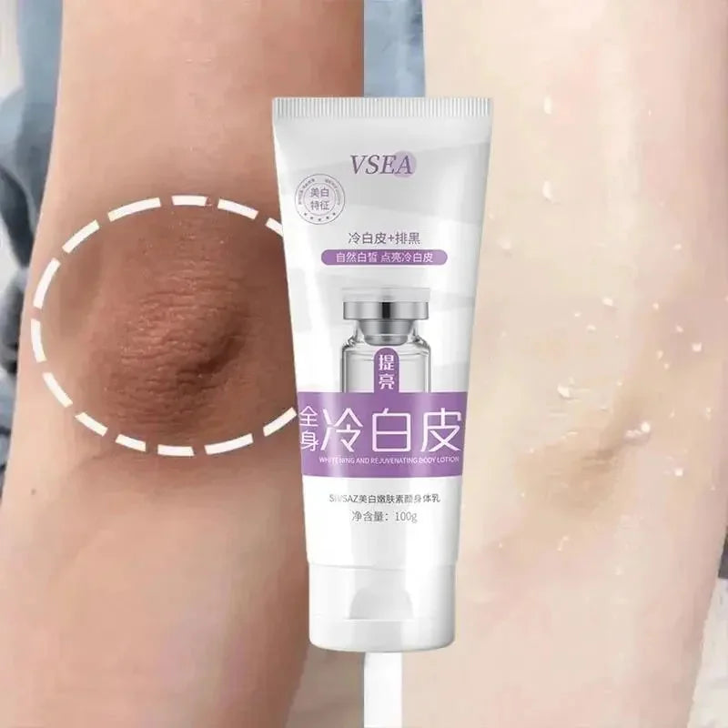 Body Whitening Cream Private Parts Underarm Knee Thigh Inner Melanin Bleaching Brighten Lotion Dark Skin Healthy White Body Care