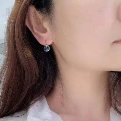 Fashion Small Bella Boucle D'oreille Femme made with Crystal from Austria for Women Wedding Party Jewelery Accessory Bijoux Gift