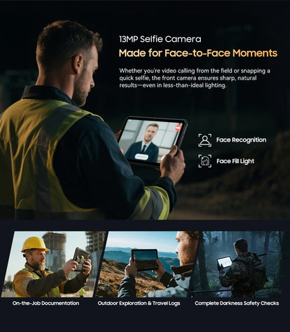 Blackview Active 7 RuggedTablet 11-inch  FHD+ Display Octa-core Android IP68&IP69K 10000mAh 45W Charger Outdoor Pad PC