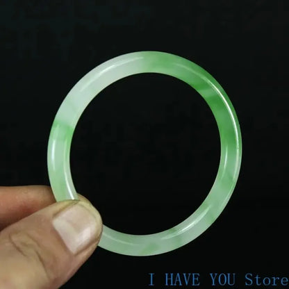 Natural Jade Bangle Women Gifts Men Fine Jewelry Jadeite Bangles Certified Genuine Jades Stone Bracelets Accessories Jewellery
