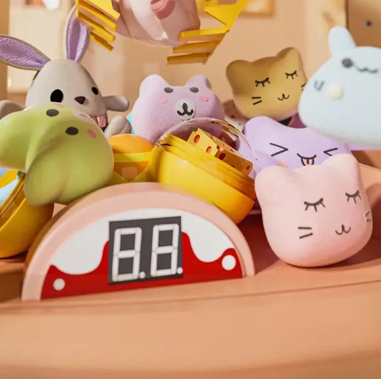 Automatic Mini Claw Machine Toys for Children Coin Operated Play Game Arcade Crane Doll Machines Kids Birthday Christmas Gifts