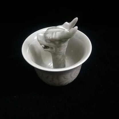 Chinese Trick Teapot – Handmade Ceramic Magic Pot for Tea, Wine & Coffee