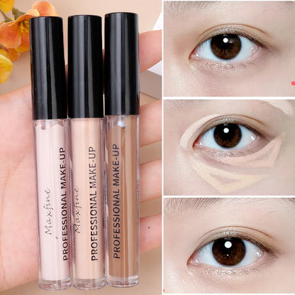 High Covering Face Concealer Cream Contour Foundation Full Cover Dark Circles Acne Waterproof Lasting Brightening Face Cosmetic