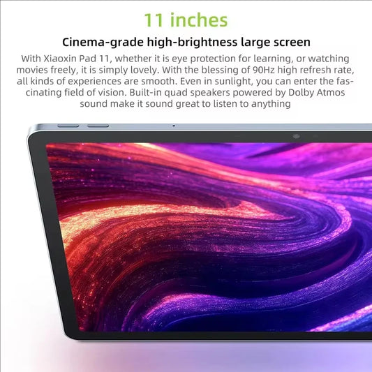 Global ROM Lenovo Idea Tab 11 128GB Xiaoxin Pad 11 MTK Dimensity 6300 11" 2.5K 90Hz Screen WIFI 7040mAh L1 Android Tablet