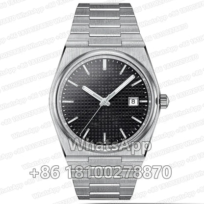 Men Women Automatic Mechanical Watches Steel Classic Business Leisure Simple Wristwathch Top Quality Luxury Pxx 40mm 35mm