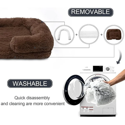 Winter Warm Dog Bed – Soft Sofa Pet Mat for Small, Medium & Large Dogs and Cats