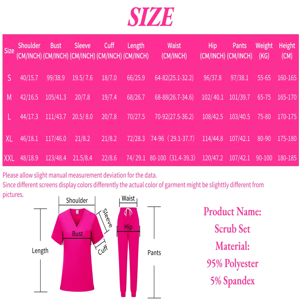 Nurse's Dress Separate Set Women's Oral Dental Surgery Cosmetic Plastic Surgery Hospital Doctor's Uniform Nurse Uniform