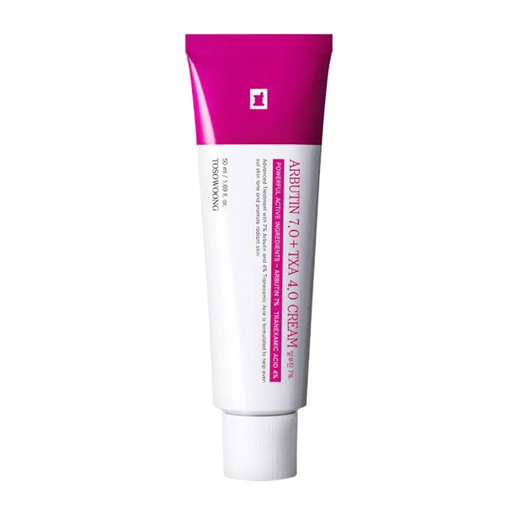 Korean Original Brand Face Cream Tosowoong Arbutin 7% + Tranexamic Acid 4% Fade Pigmentation Even Skin Tone New 50ml Facial Care