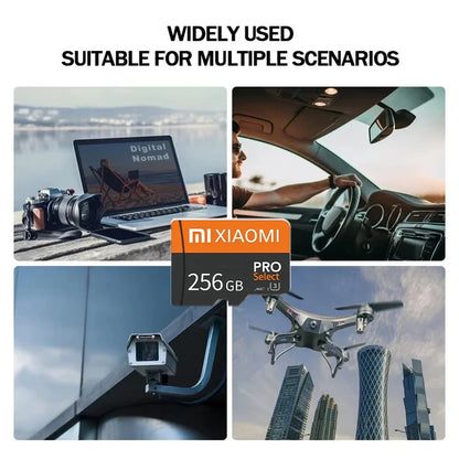Xiaomi High Speed SD Memory Card 1TB 2TB Games Card Micro TF Card 128GB 256GB 512GB SD Card For Mijia Camera Surveillance Device