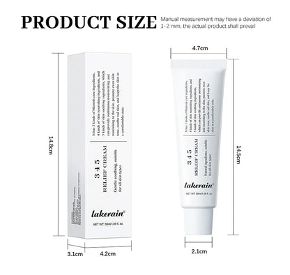 345 Relief Cream Address Blemishes Nourish Skin And Provide Moisturizing And Calming  Lifting Beauty Moisturizer Korean Product